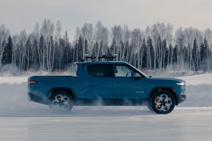 Watch Rivian Test Its R1T Electric Truck In Extreme Cold Weather - Ravzgadget